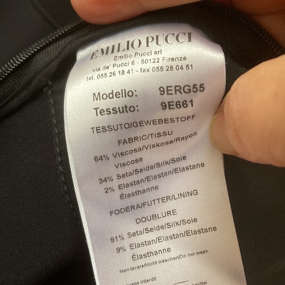 🎊🍾💕HP Emilio Pucci dress🏆🎖️🎉 - Picture 4 of 5